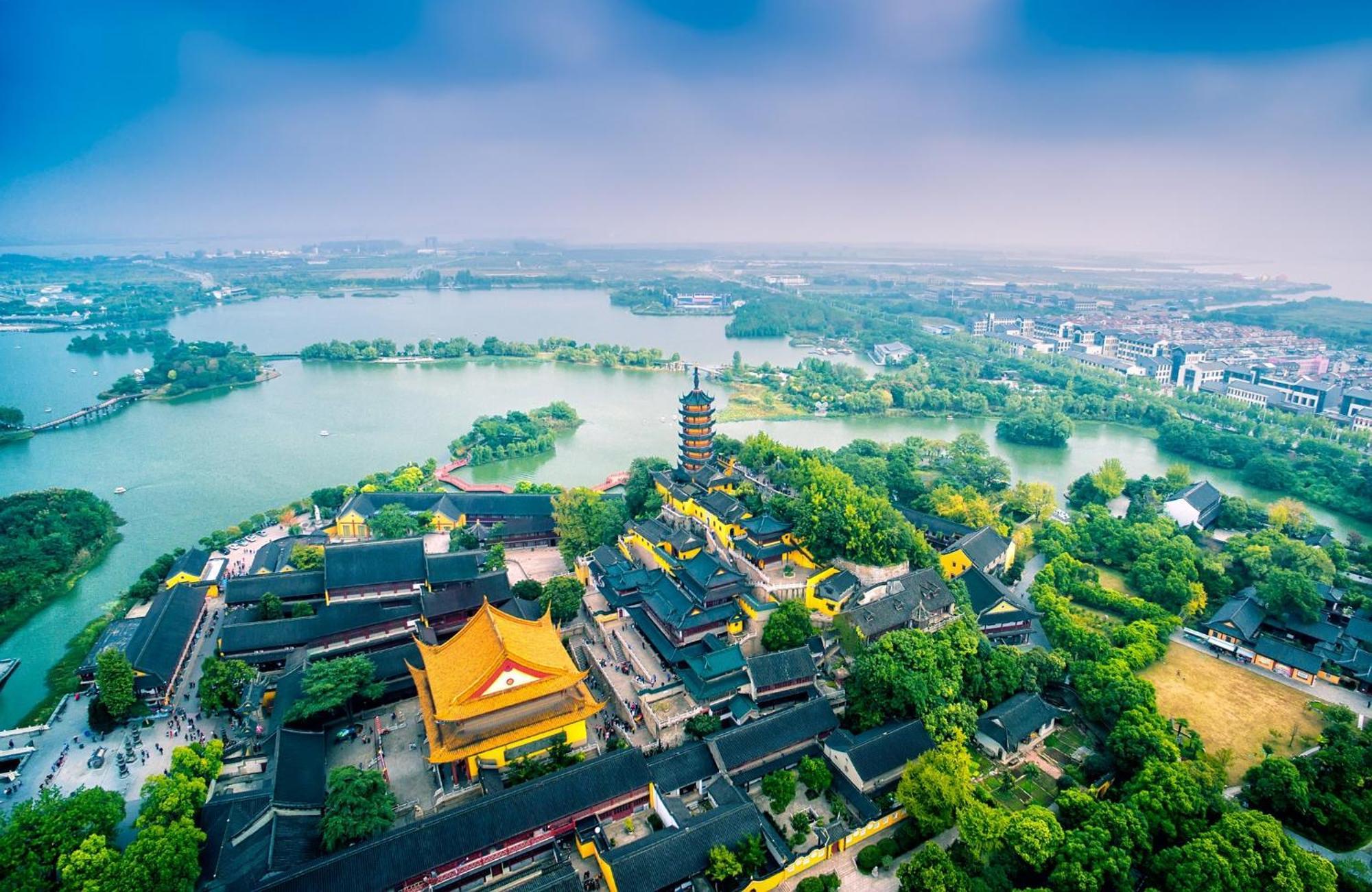 Crowne Plaza Zhenjiang By Ihg Hotel Eksteriør billede